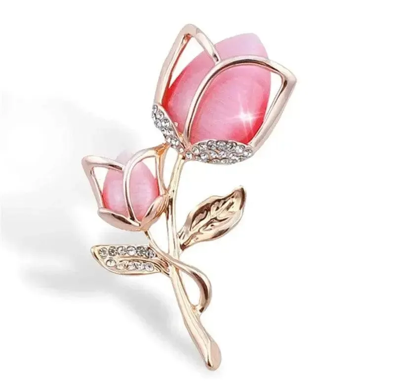 🌟 Temperament Crystal All-match Brooch - Elegantly Simple 🌟