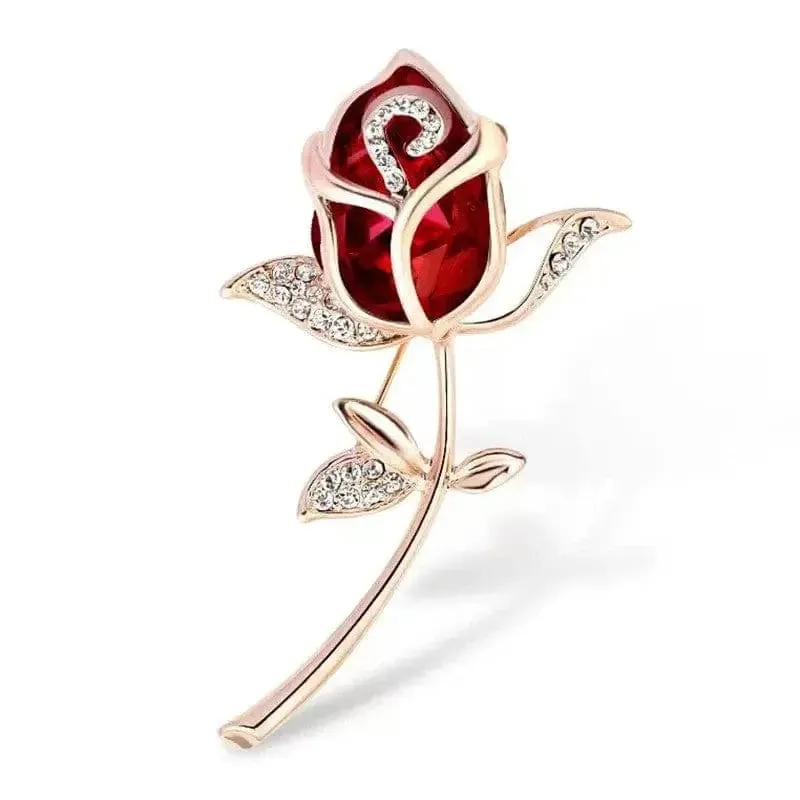 🌟 Temperament Crystal All-match Brooch - Elegantly Simple 🌟