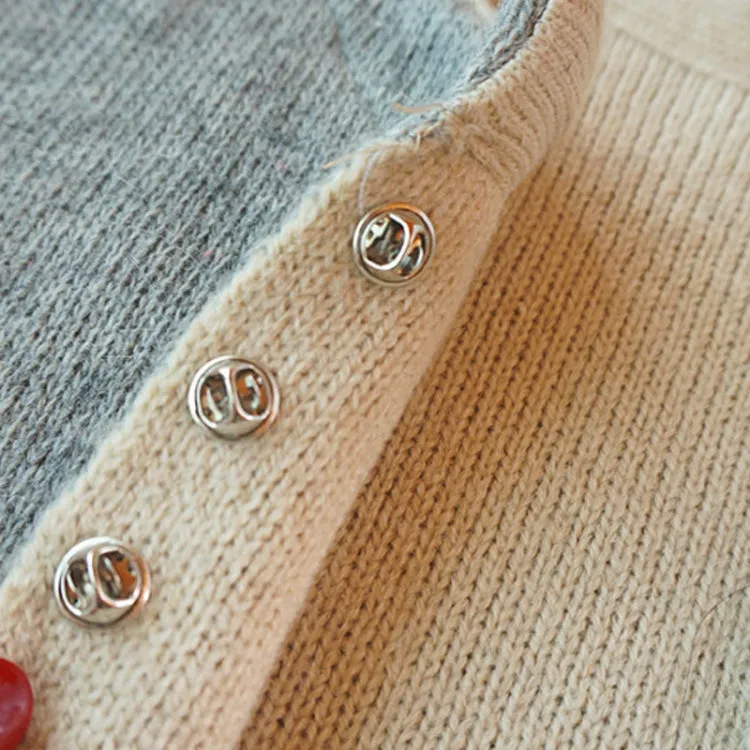 10 PCS Versatile Pearl Stud Buckle Anti-light Collar Buttonigan Shawl Pin Needle Diy Scarf Collar Pin Brooch Pin, Black, Red, Champagne, Sliver, White, Purple, Random Color