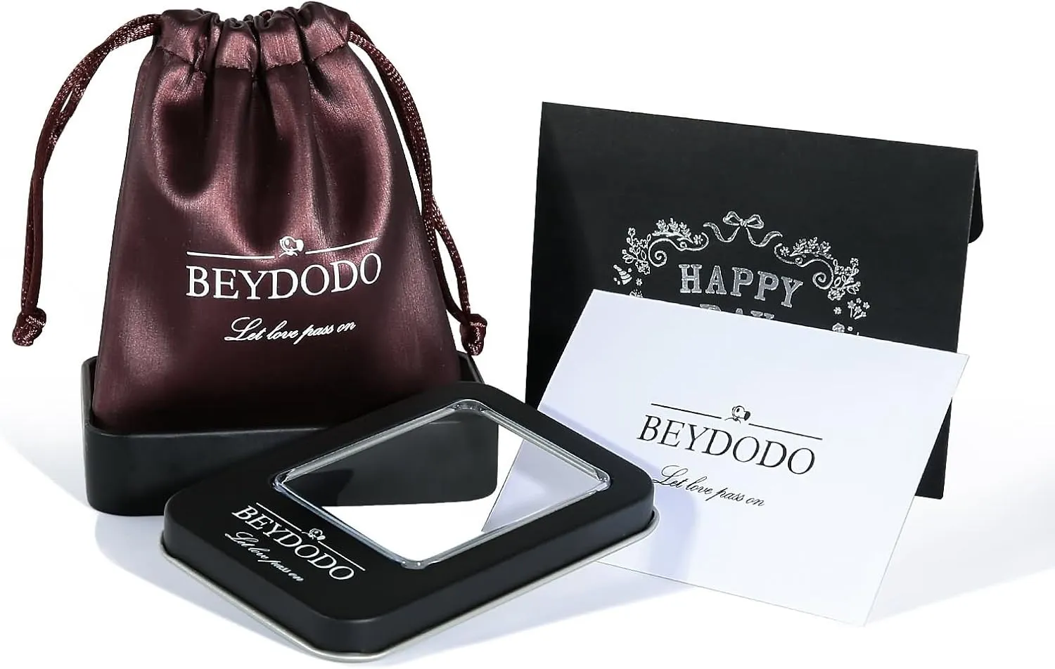 Beydodo Matching Rings for Couples Promise Rings Stainless Steel Ring Set Engraved Her King and His Queen Size 5-13