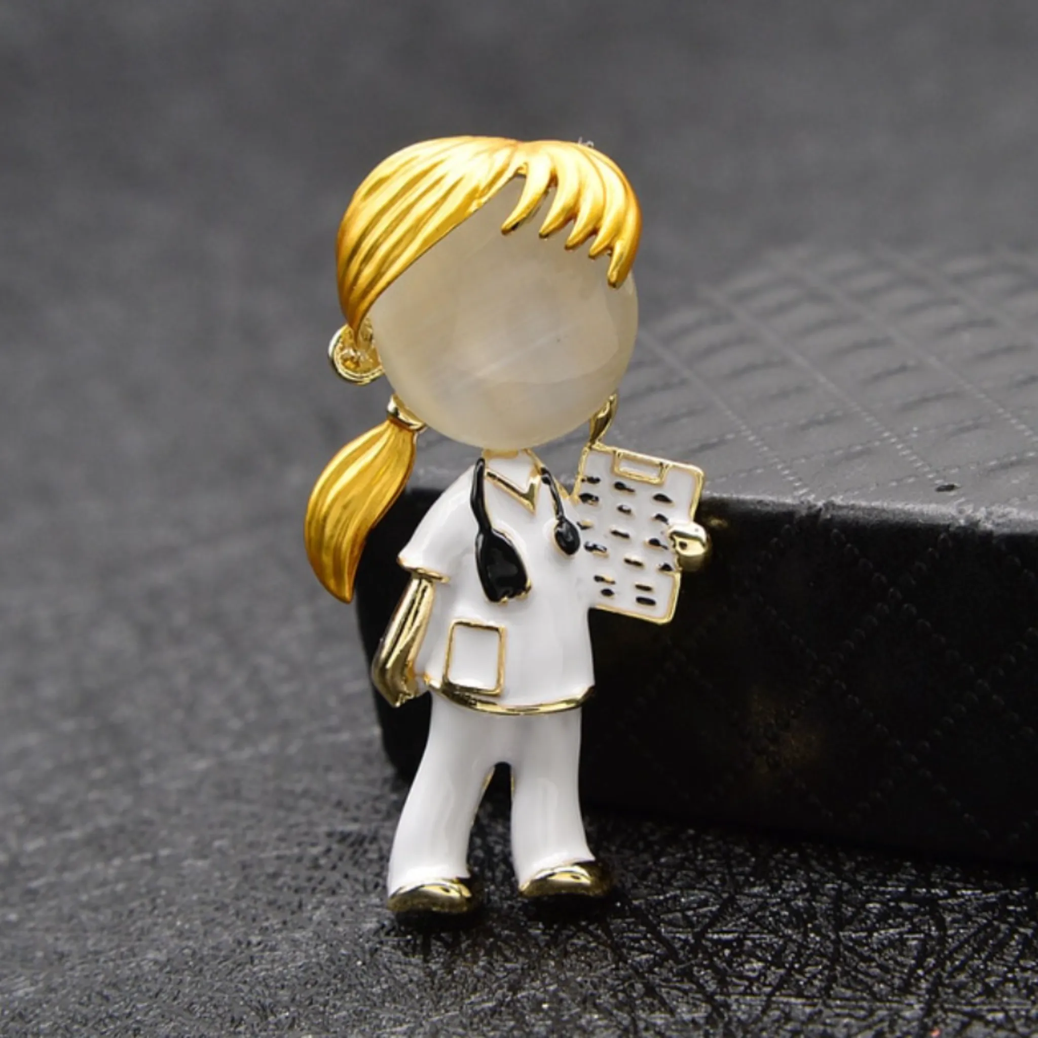 Boys and Girls Medical Brooches