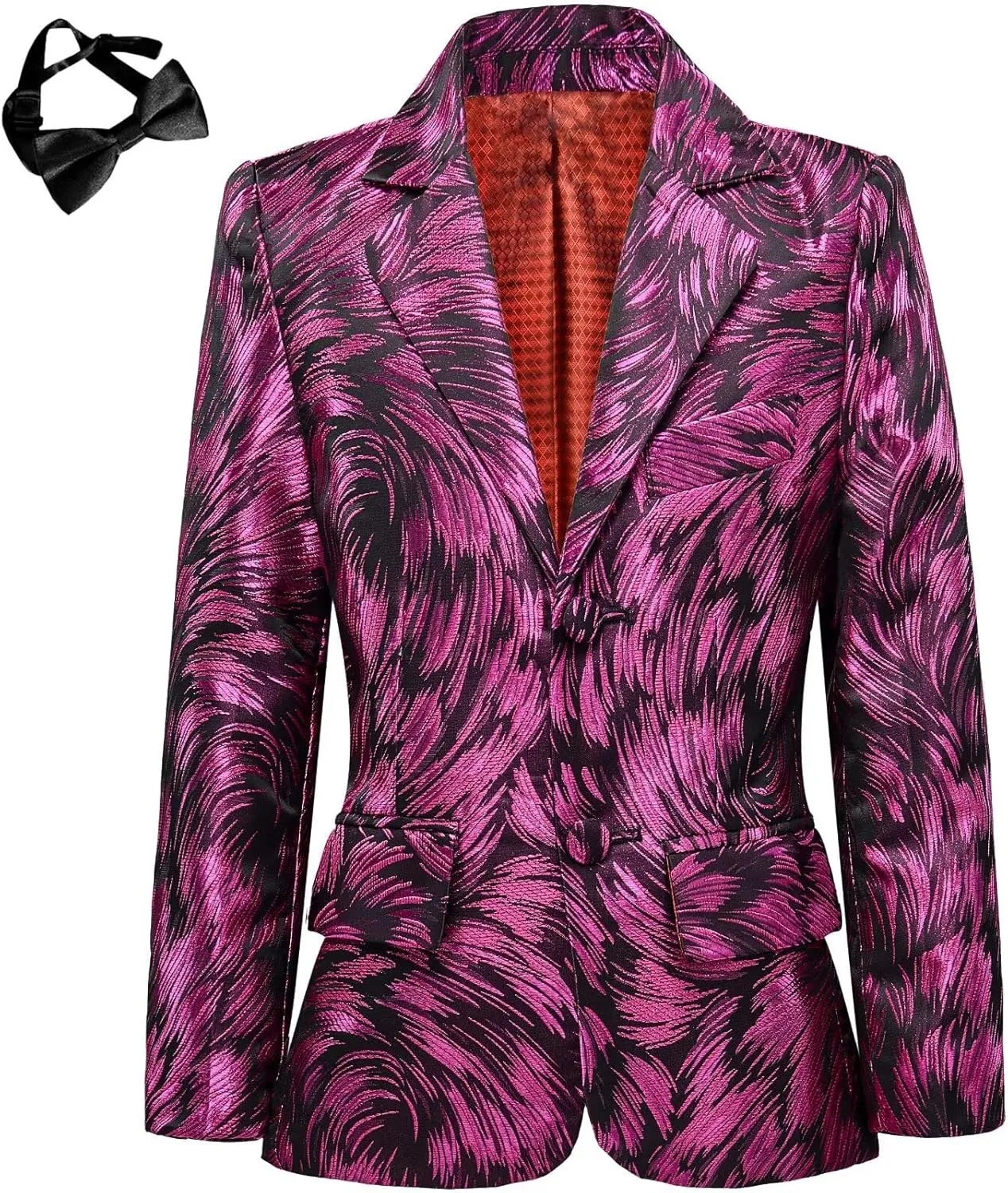 Boys Blazer Coat Slim Fit Jacket Formal Embroidery Suit Blazer for Kids Sport Coat Ring Bearer Outfit