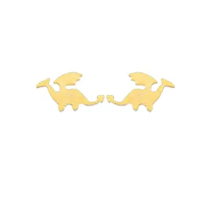 Charms Tiny Animal Dinosaur Stud Earrings