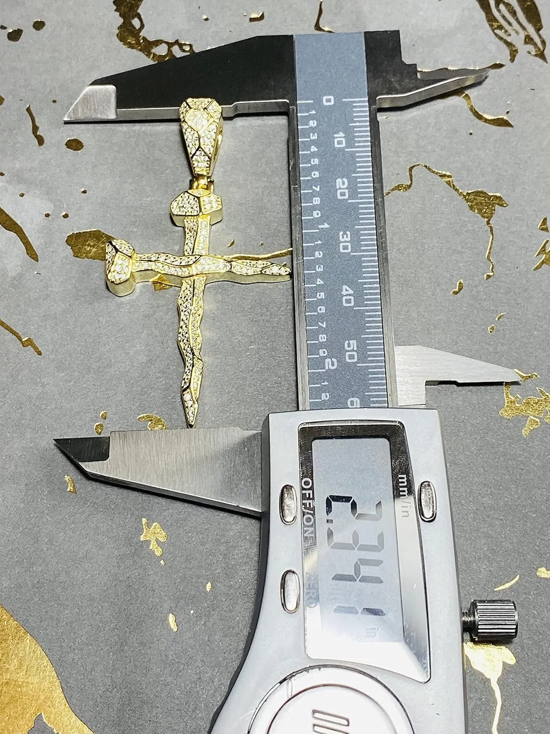 Custom Iced Cross Jesus Religious Pendant Men Women 925 Silver Italy Gold Finish Iced Silver Charm Ice Out Pendant Stainless Steel Real 3 mm Rope Chain, Christina Jesus Christ Jewelry, Iced Pendant