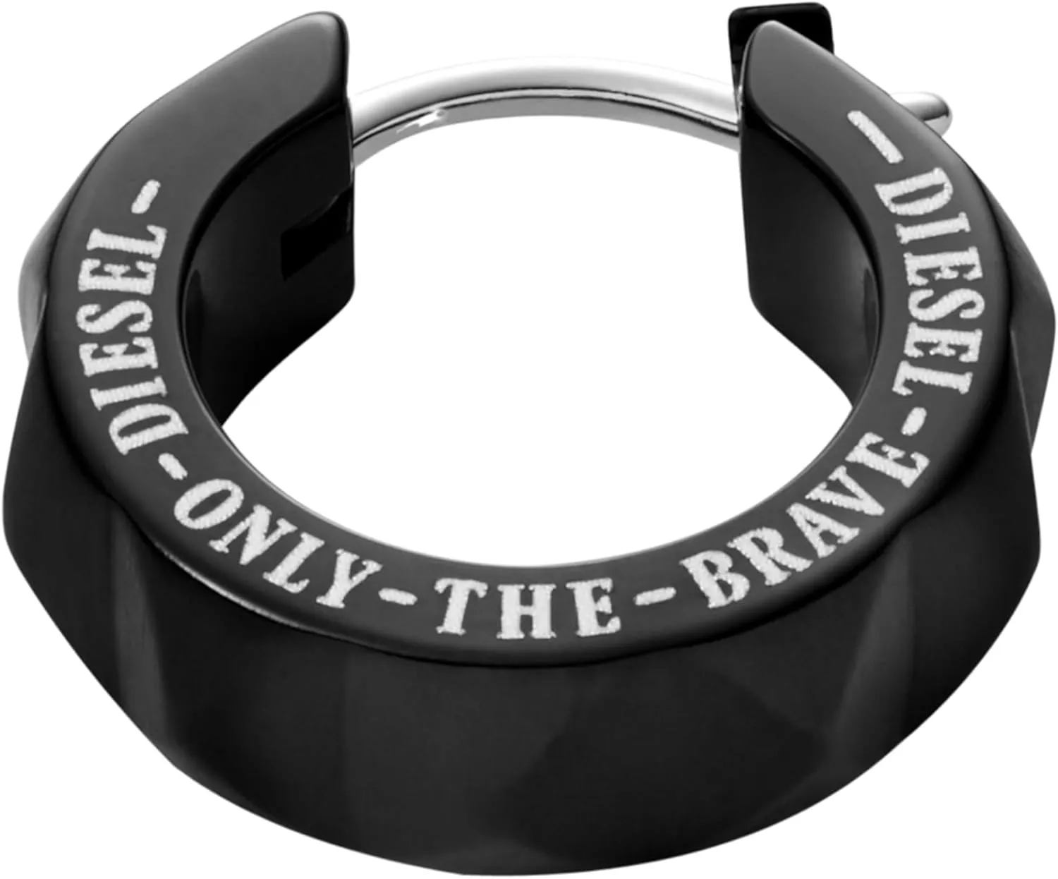 Diesel Stainless Steel Earrings for Men