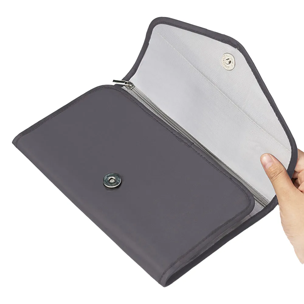 Foldable Travel Jewelry Organizer Case Jewelry Organizer Grey