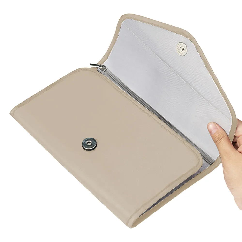 Foldable Travel Jewelry Organizer Case Jewelry Organizer Khaki