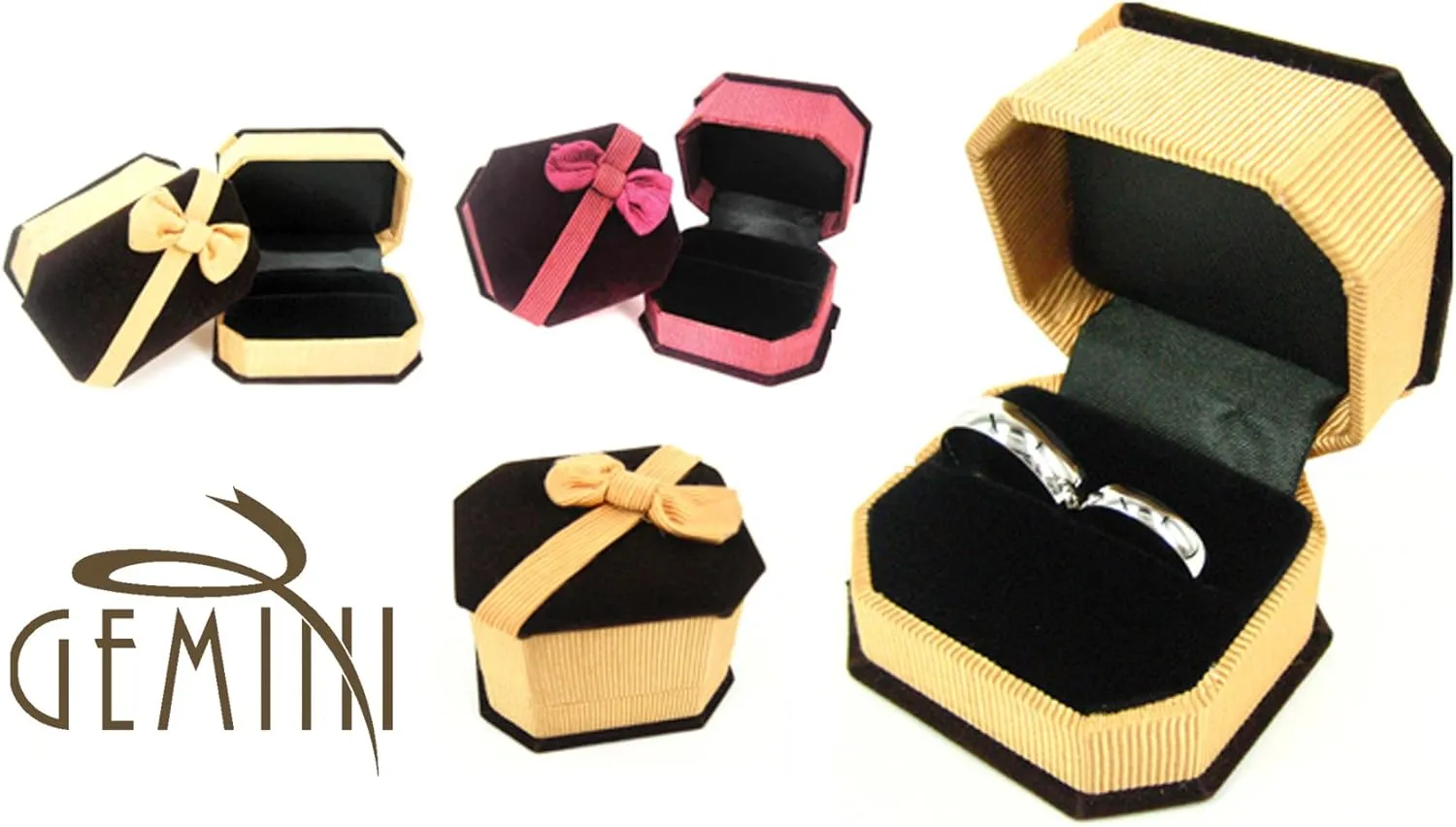 Gemini His Her Dome Comfort Fit 18K Gold Fill Anniversary Wedding Titanium Rings Men Sz 10.5 Valentine
