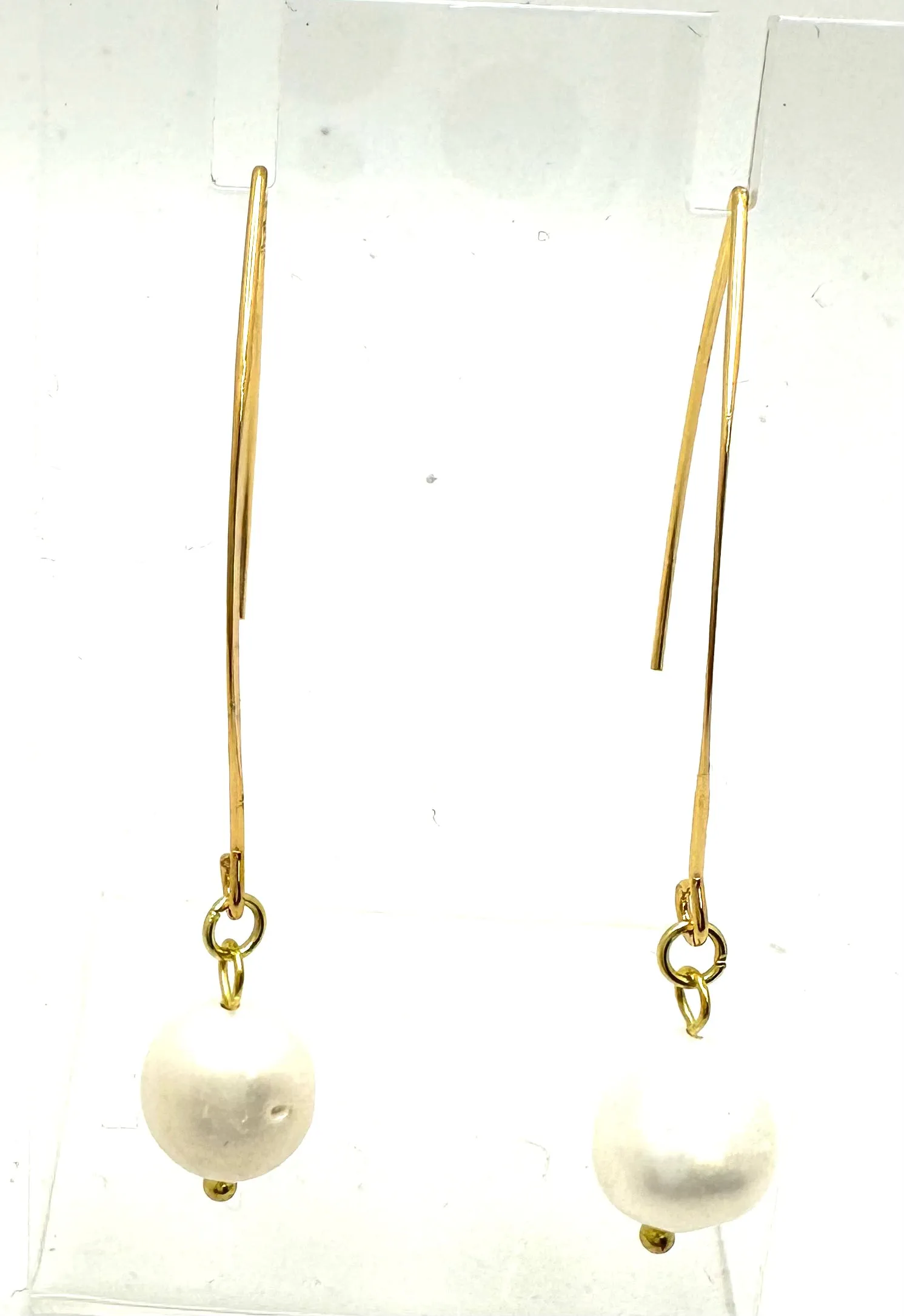 Genuine Pearl Drop Earrings