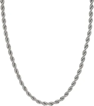 GLD Rope Chain Necklace for Men and Women