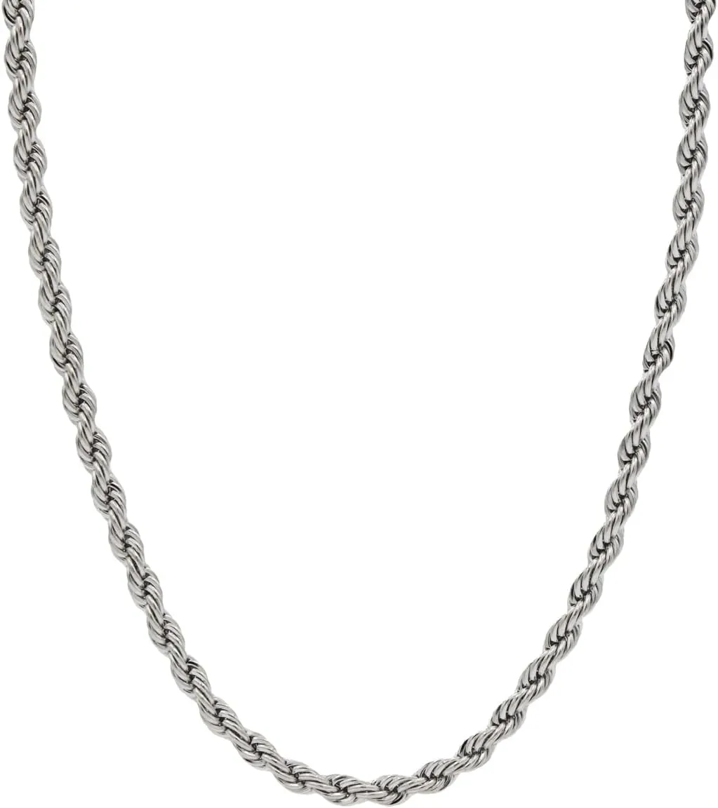 GLD Rope Chain Necklace for Men and Women