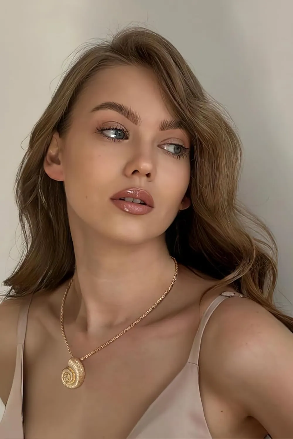 Gold Seashell Necklace For Women With Beach Sand And Bead Starfish Choker Necklace Ocean Chains Necklace Fashion Summer Necklace Jewelry
