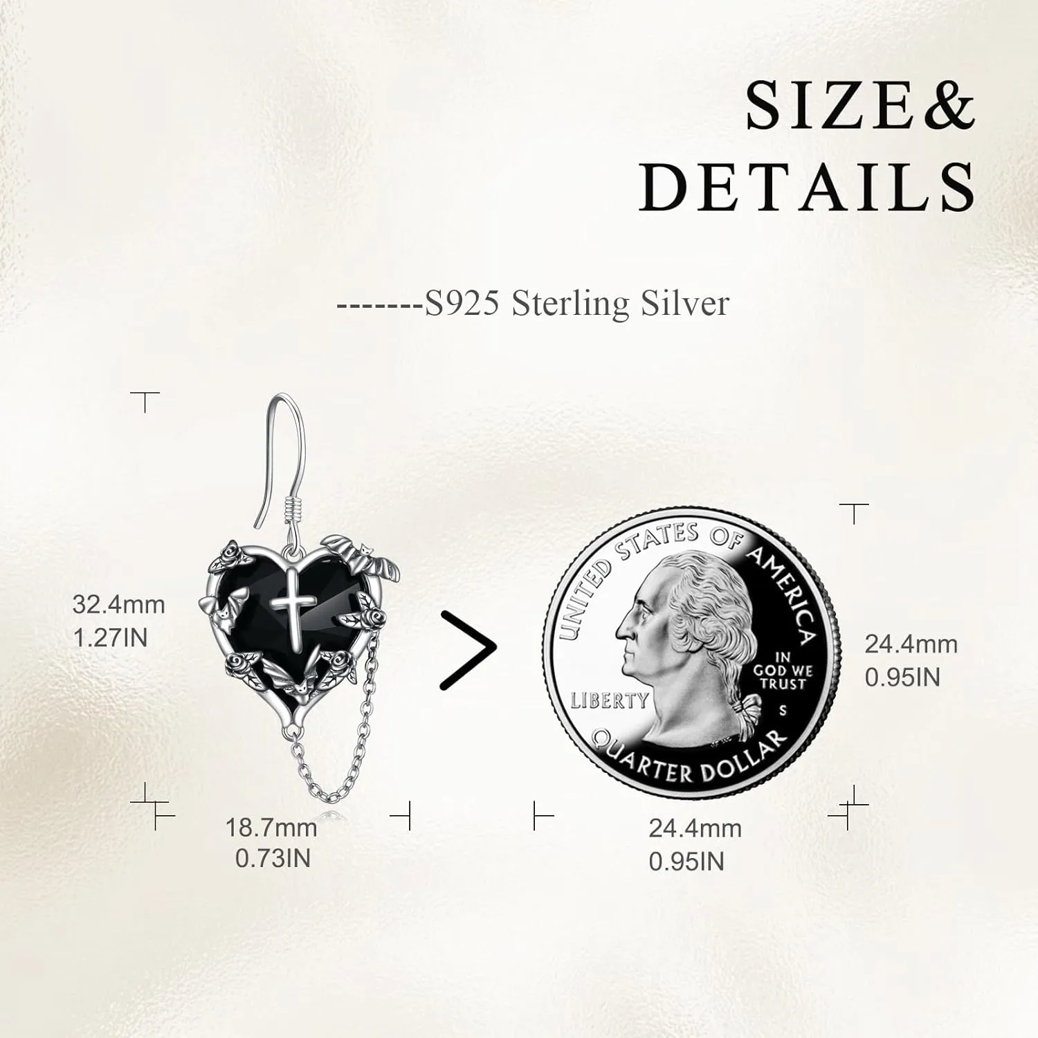 Halloween Earrings for Women 925 Sterling Silver Pumpkin Bat Black Cat Cross Dangle Earrings Hypoallergenic Halloween Jewelry Gifts for Her