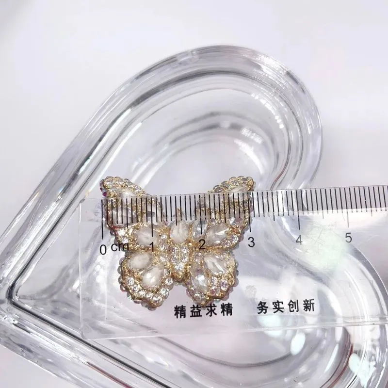 Handmade Diamond Butterfly Accessories Resin Mold