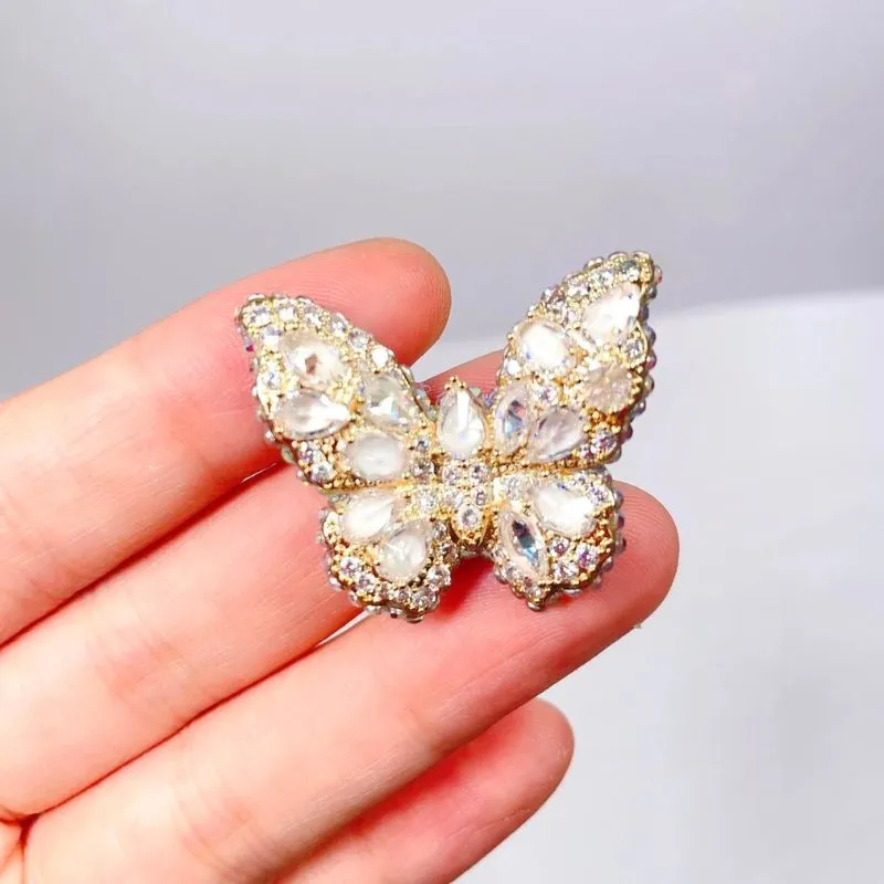 Handmade Diamond Butterfly Accessories Resin Mold