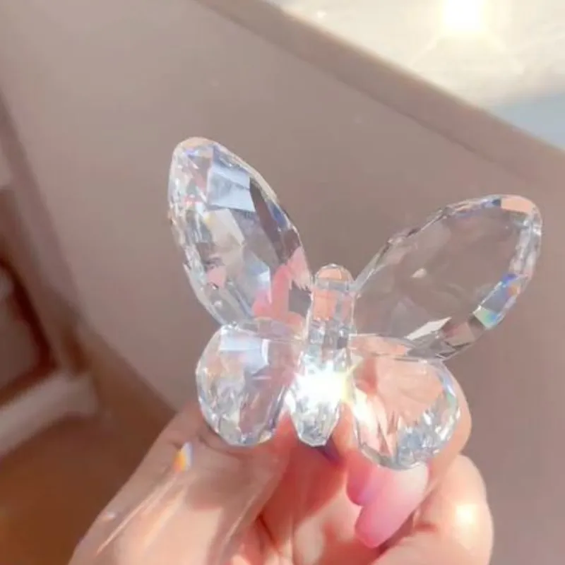 Handmade Diamond Crystal Butterfly Brooch Pendant Decoration Resin Mold