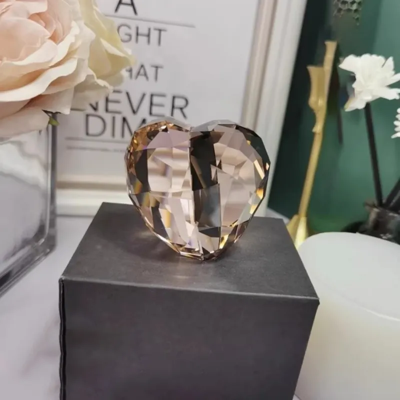 Handmade Diamond Crystal Heart Decoration Ornament Resin Molds