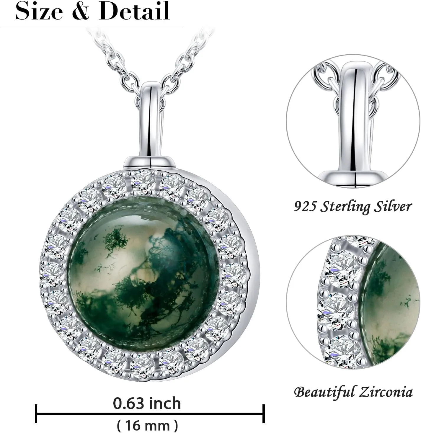 Heart/Water Drop/Round Opal Urn Necklaces for Ashes for Women 925 Sterling Silver Opal Keepsake Urn Necklace Memorial Pendant Cremation Jewelry Gifts for Women