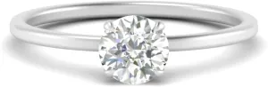 IGI Certified 1/2 To 2 Carat Solitaire Diamond Rings For Women SI1-SI2 Quality 14K Gold Rings (Premium Collection)