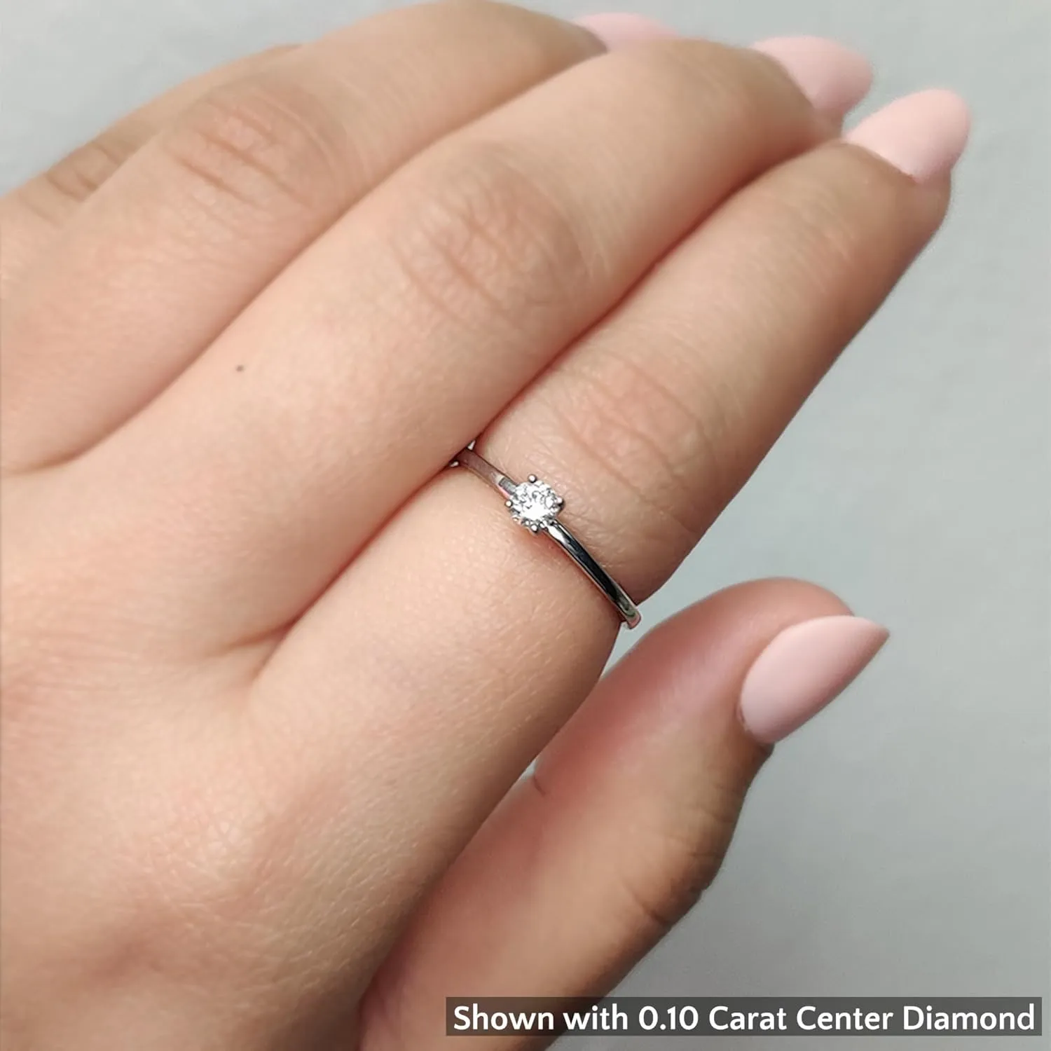 IGI Certified 1/2 To 2 Carat Solitaire Diamond Rings For Women SI1-SI2 Quality 14K Gold Rings (Premium Collection)