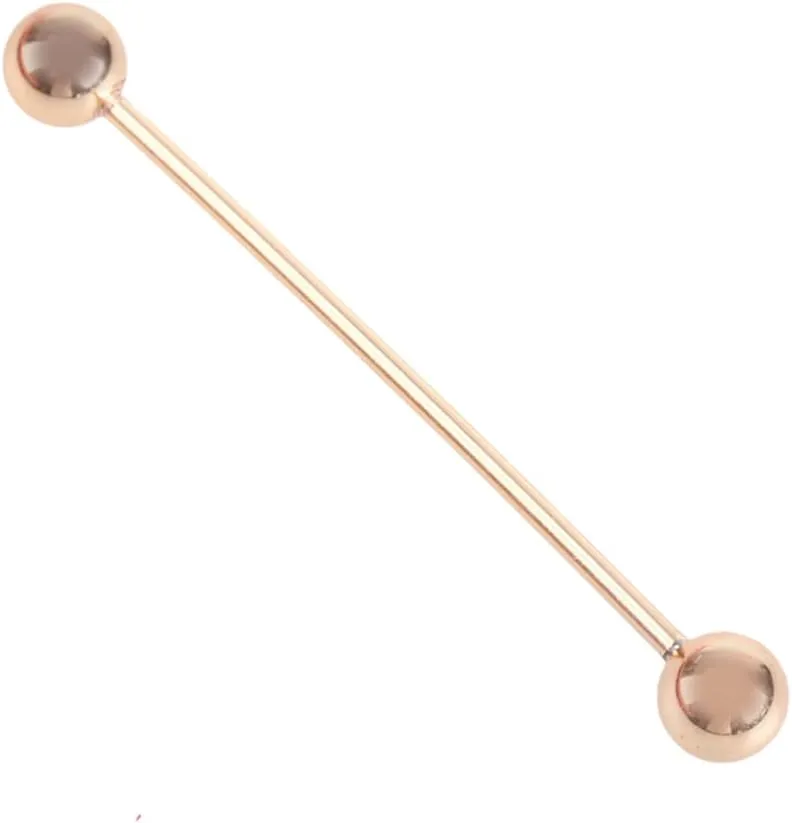 Industrial Barbell Earrings Earings for Women Industrial Piercing for Women Christmas Industrial Earring