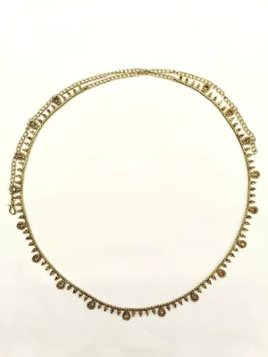 Karabi Copper Waist Belt/kamar Bandh