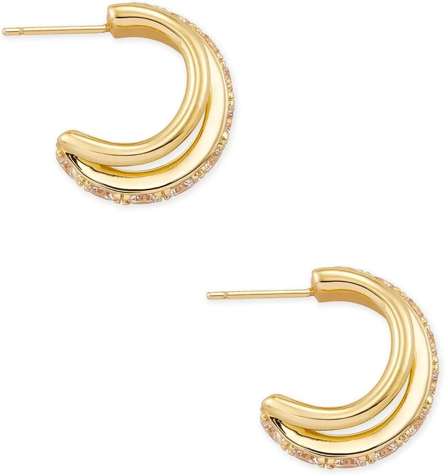 Kendra Scott Livy Huggie Earrings