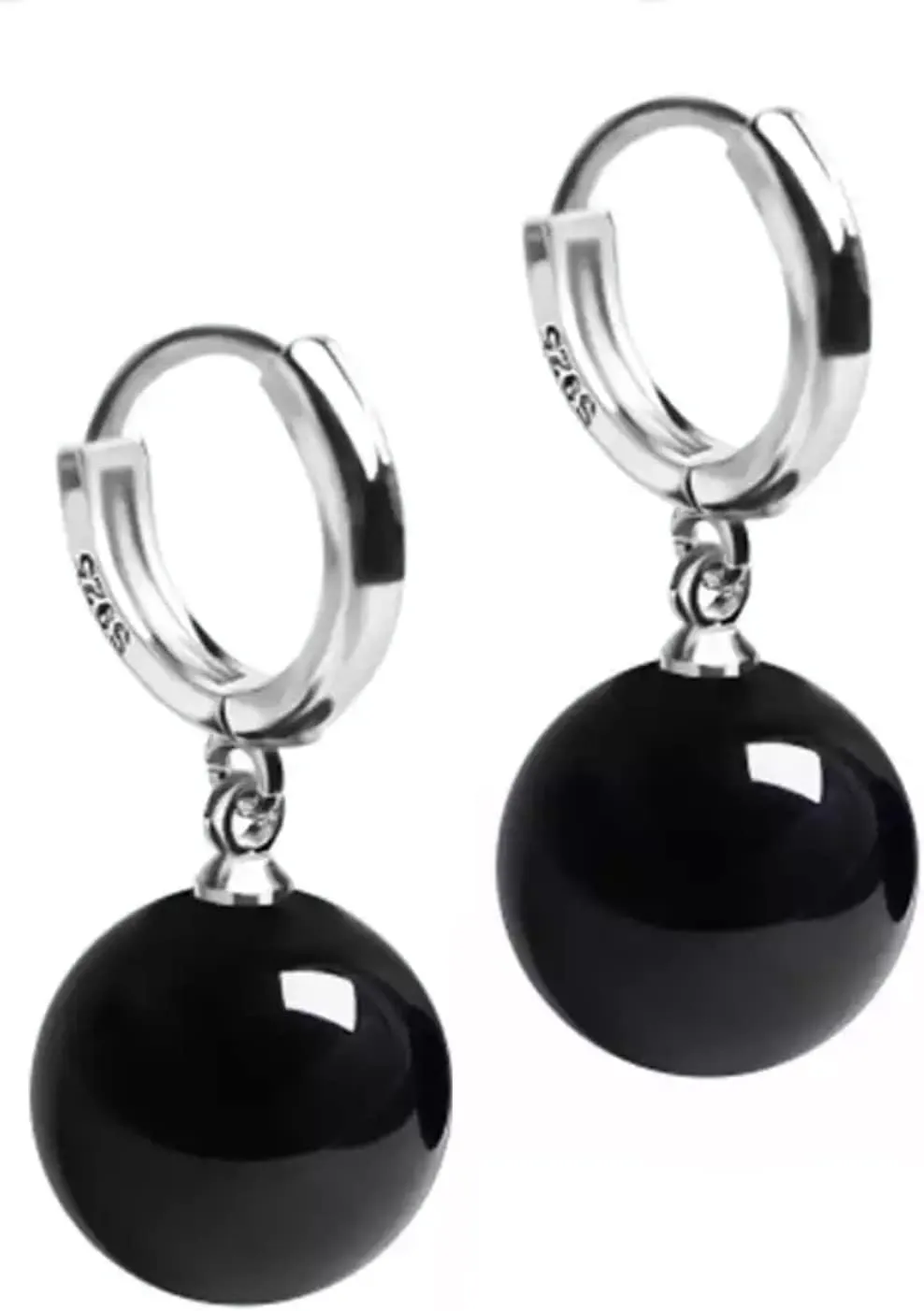 Mall of Style Potara Earrings for Men & Women - Anime Earrings - Agate Potara Jewelry - Japanese Jewelry