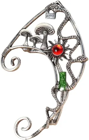 New 2025 1Pc Creative Design Gothic Punk Retro Sun Snake Ear Cuff Earrings Trend Clips Without Hole For Women Jewelry Fashion Trendy Accessories Gift