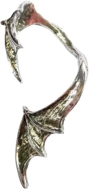 New 2025 Gothic Punk Dark Style Dragon Ear Cuffs For Women Men Retro Raven Cuff Earrings Fashion Jewelry 1Pcs Trendy Accessories Creative Gift