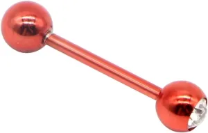 New 2025 Unisex 1Piece 19 Colors Stainless Steel Tongue Piercing Septum Industrial Barbell Earrings Rings Body Jewelry Findings Fashion Trendy Accessories Creative Gift For Women And Men