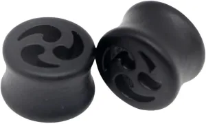 New 2025 Unisex 2Pcs Wooden Ear Plugs Flesh Tunnels Gauges 6-30Mm Tragus Expander Rosewood Bamboo Purple Heart Body Piercing Jewelry Fashion Trendy Accessories Creative Gift For Women And Men