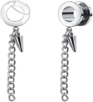 New 2026 Arrive 1 Pair Stainless Ear Plug And Tunnel Men Women Dangle Flesh Ear Expander Screw Ear Gauges Body Piercing Jewelry 5-22Mm Jewelry Gift Fashion Trendy Accessories Creative