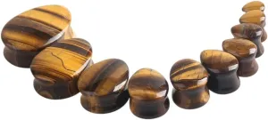 New 2026 Arrive 1 Pc Natural Stone Teardrop Ear Plugs Tunnel Flesh Earrings Gauges Expander Stretcher Fashion Body Piercings Jewelry Trendy Accessories Creative Gift