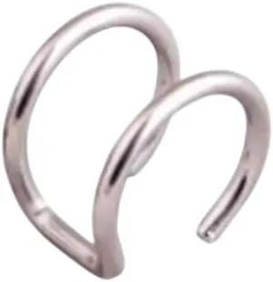 New 2026 Arrive 1 Piece Punk Man/Women Stainless Ear Clip Earring Cuff Wrap Earrings No Piercing-Clip On Cartilage Jewelry Fashion Trendy Accessories Creative Gift