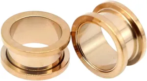 New 2026 Arrive 2Pcs 1.2-30Mm Stainless Ear Tunnels Plugs Black Gold Color Expander Stretcher Gauges Piercing Body Jewelry Fashion Trendy Accessories Creative Gift