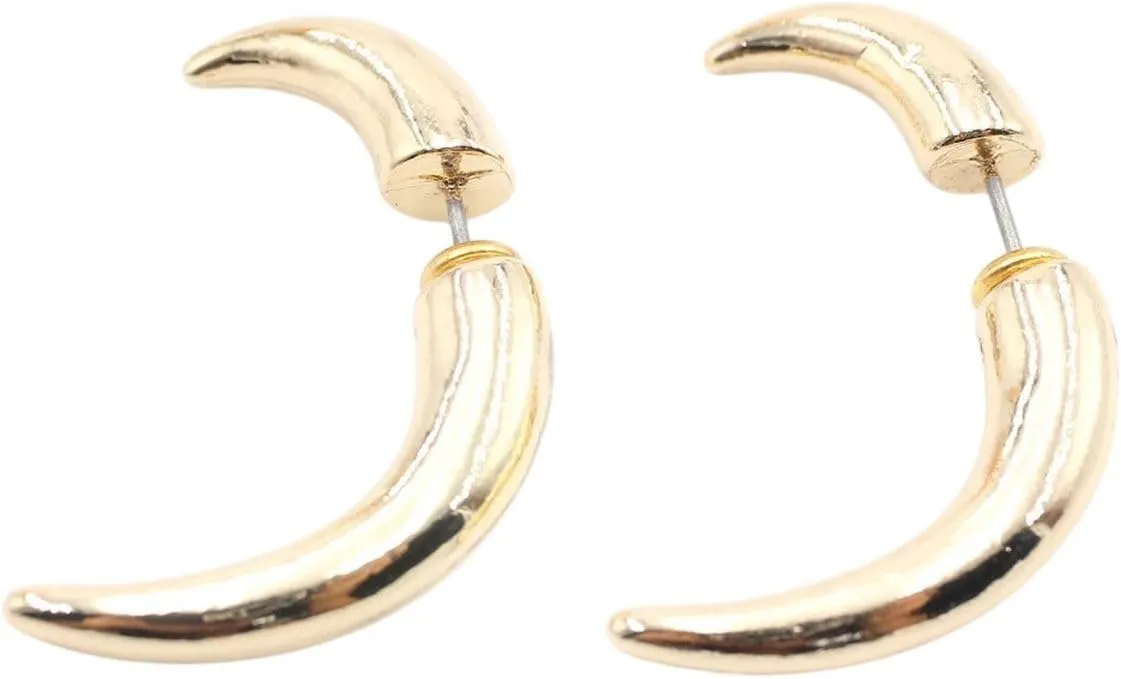 New 2026 Arrive 2Pcs Alloy Bull Horn Cheater Spiral Ear Tunnel Plugs Taper Stretcher Expanders Gauge Earring Piercing Body Jewelry Fashion Trendy Accessories Creative Gift