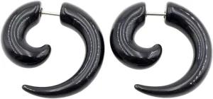 New 2026 Arrive 2Pcs Rainbow Acrylic Cheater Spiral Ear Tunnel Plugs Taper Stretcher Expanders Gauge Earring Piercing Body Jewelry Fashion Trendy Accessories Creative Gift