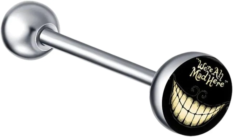 New 2026 Arrive Unisex 1Pc 28 Styles Tongue Ring Piercing Sexy Barbell Surgical Stainless Steel Cross Nightclub Bar Stud Body Decoration Jewelry Luxury Accessories Trendy Best For Gift Women And Men