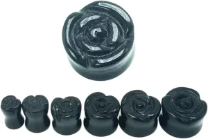 New 2026 Arrive Unisex 1Pc Stone Ear Plug Tunnel Piercings Earring Gauges Helix Piercing Stretcher Plugs Body Jewelry 4Mm-16Mm Fashion Trendy Accessories Creative Gift For Women And Men