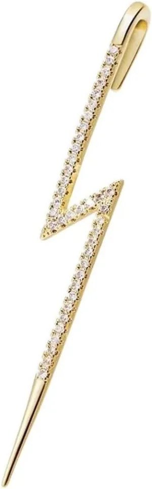 New 2026 Arrive Unisex Fashion Cz Zirconia Hook Earrings For Women Crystal Ear Wrap Stud Earring Cuff Jewelry Gifts Trendy Accessories Creative Gift For Women And Men