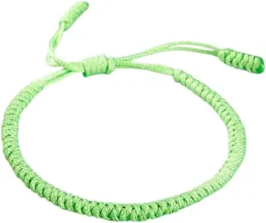 New 2026 Lucky Red Nylon Thread Bracelet Tibetan Buddhist Handwoven Rope Knots Bracelets Prayer Charm Jewelry Lover Wristbands Fashion Trendy Accessories Creative Gift