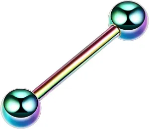 New 2026 Unisex 1Pc Stainless Steel Heart Shaped Tongue Ring Barbell Piercing Cute Bar Ear Tragus Studs Labret Body Jewelry Findings Fashion Trendy Accessories Creative Gift For Women And Men
