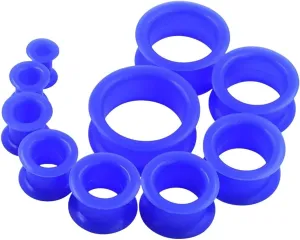 New 2026 Unisex Stainles Stell 1Pair 3-48Mm Silicone Ear Plugs And Tunnels Piercing Expander Tunnel Stretchers Plug Oreille Gauges Jewelry Fashion Trendy Accessories Creative Gift For Women And Men