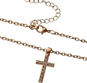 New For Trendy 2025 Fashion Female Jesus Cross Pendant Necklace For Men Women Clavicle Chains Party Jewelry Decoration Jewelry Fashion Accessories Creative Gift
