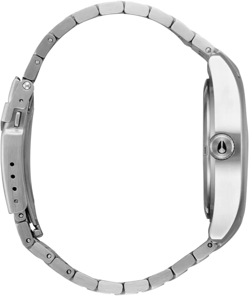 NIXON Echo 38 A1413-100m Water Resistant Analog Watch (38 mm Face, 20 mm Stainless Steel Band)