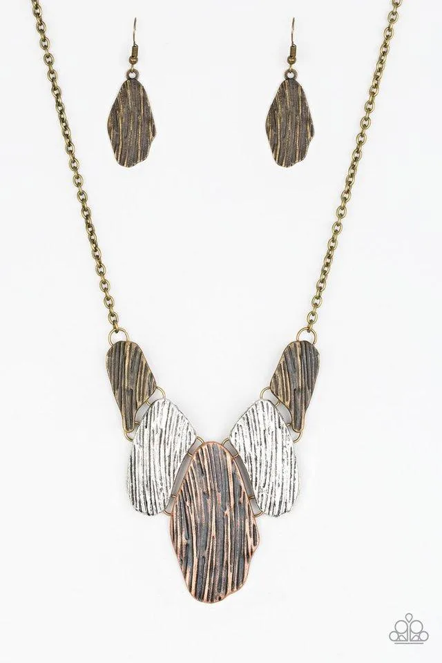 Paparazzi Necklace ~ A New DISCovery - Multi