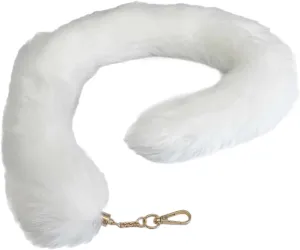 Plushs Tail Keychain Furry Tails Pendant Keyrings Simulated Animal Tails Themed Couple Key Rings Colorful Jewelry