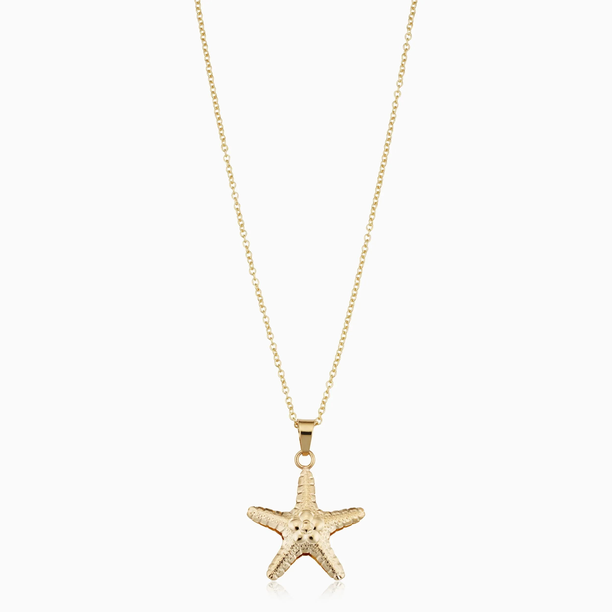 Queen Starfish Pendant Necklace