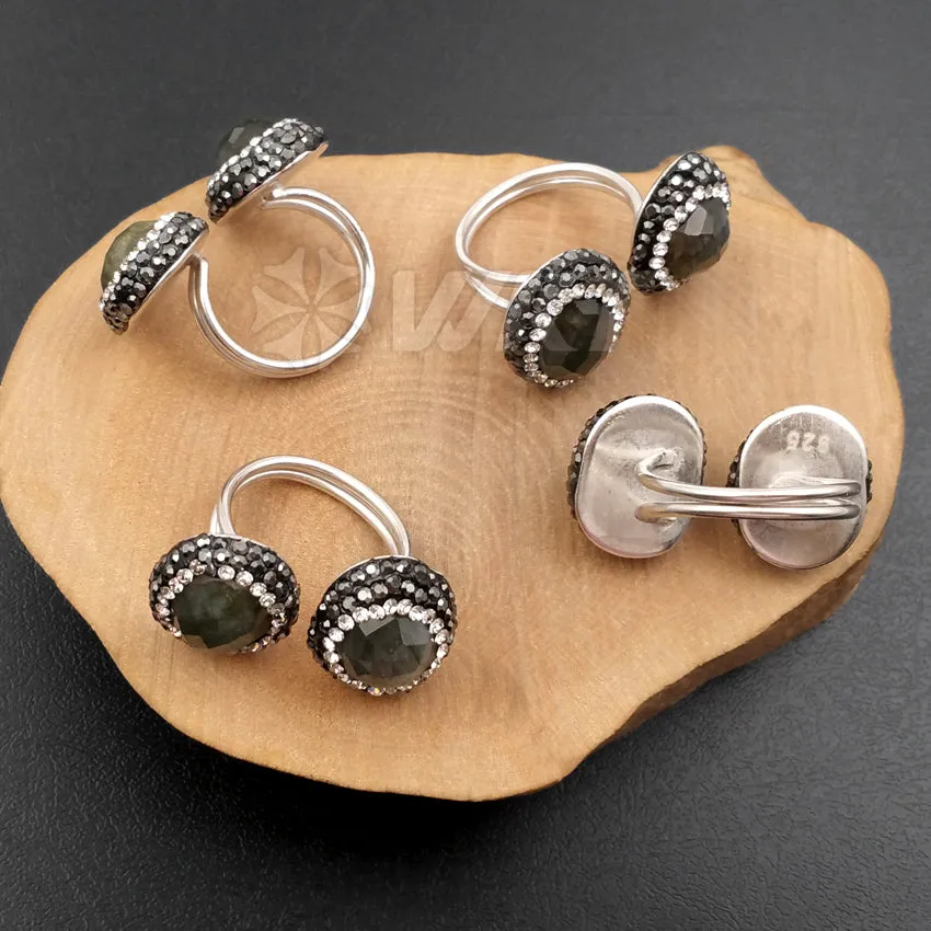 Rr012 Wkt Wholesale 925 Sterling Silver Labradorite Ring,Gorgeous Natural Double Stone Labradorite Fashion Ring - Buy Labradorite Ring,Silver Labradorite Ring,Labradorite Fashion Ring Product on Alibaba.com
